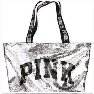 Vs pink sequins bag
